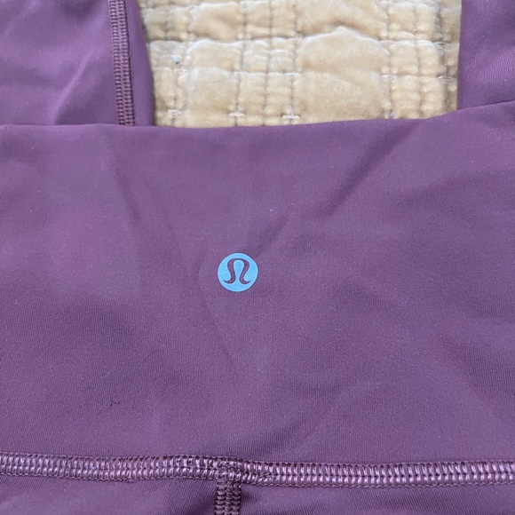 Size 4 Lululemon Wunderkin High Rise Crop leggings in ancient copper - Picture 2 of 4